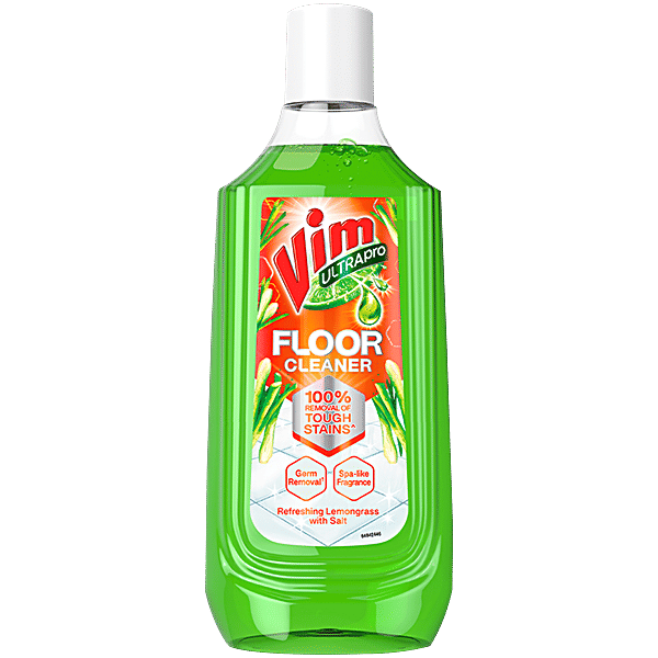 Vim Ultrapro Floor Cleaner Refreshing Lemongrass With Salt - 1litre